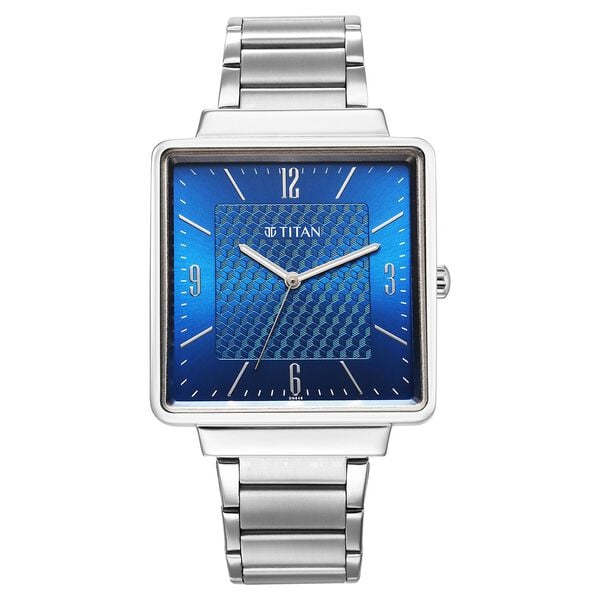 Titan Karishma Blue Dial Watch for Men - image number 0