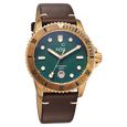 Xylys Mariana Swiss Analog with Date Green Dial Geniune Leather Strap Watch For Men - image number 0