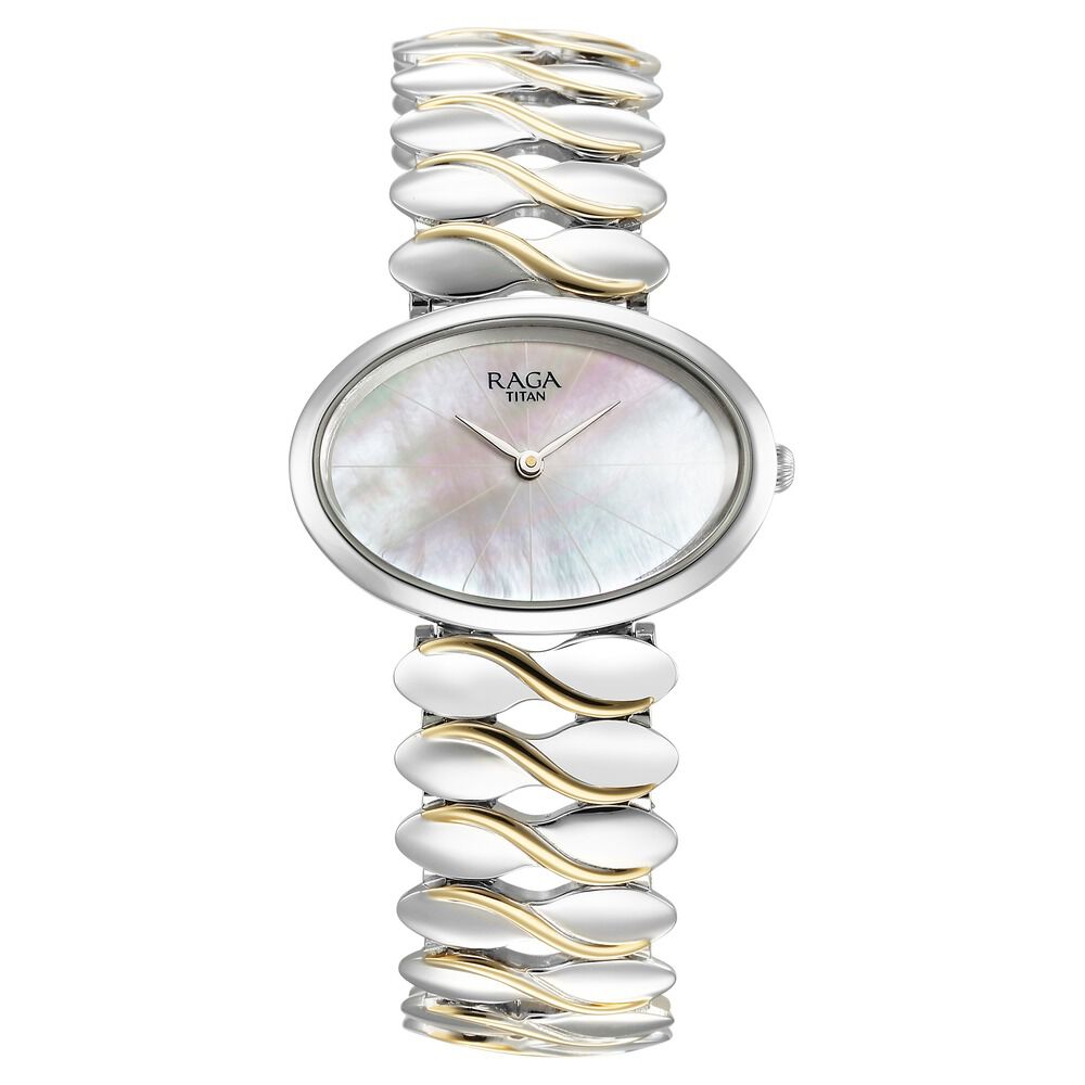 Titan raga silver collection top