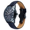Titan Aion Concealed Automatic Analog with Power Reserve Indicator and Blue Dial Blue Leather Strap Watch for Men - image number 2
