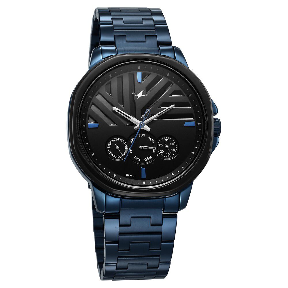 Matte black fastrack watch discount