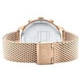 Tommy Hilfiger Grey Dial Golden Colour Stainless Steel Strap Watch for Men - image number 2