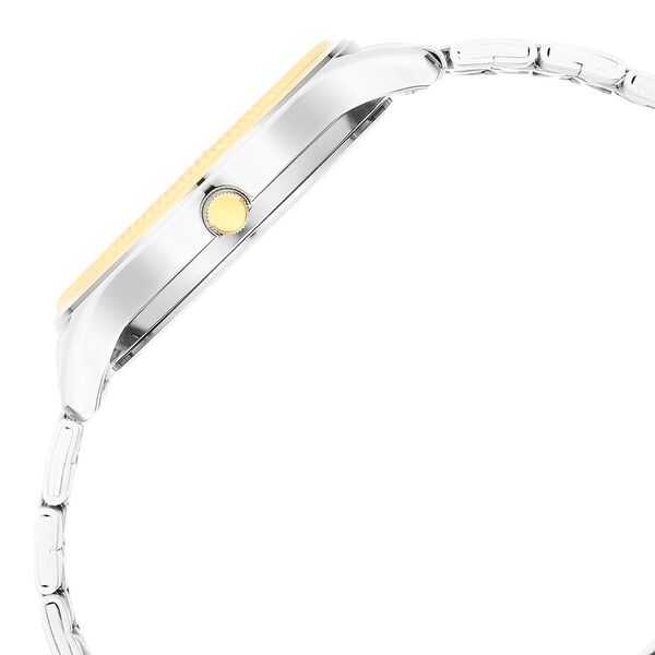 Titan Men's Trendsetter Watch: Chic Blue Dial & Two-Tone Strap - image number 4