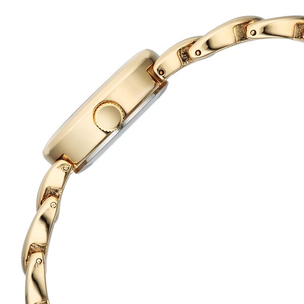 Vyb Bliss By Fastrack Quartz Analog Green Dial Golden Metal Strap Watch For Girls - image number 4