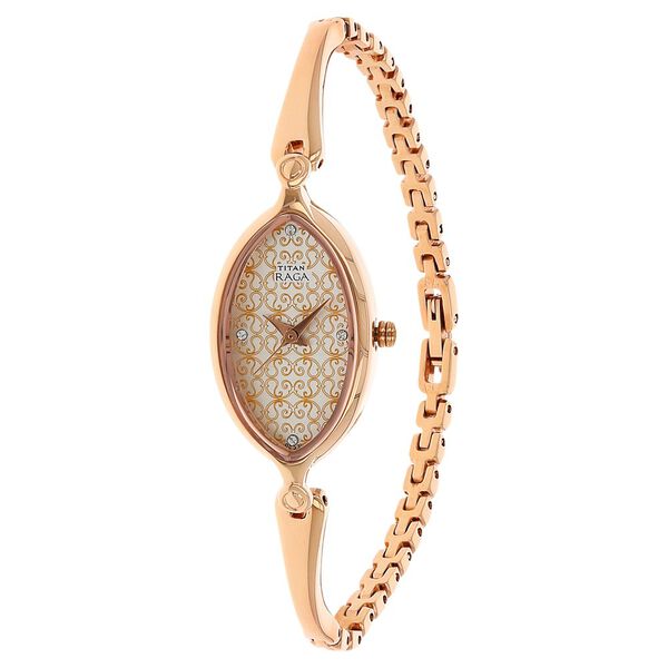 Titan Raga World Cities Silver Dial Analog Metal Strap Watch for Women - image number 1