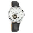 Titan Automatic Champagne Dial Indigo Leather Strap Watch for Men - image number 1
