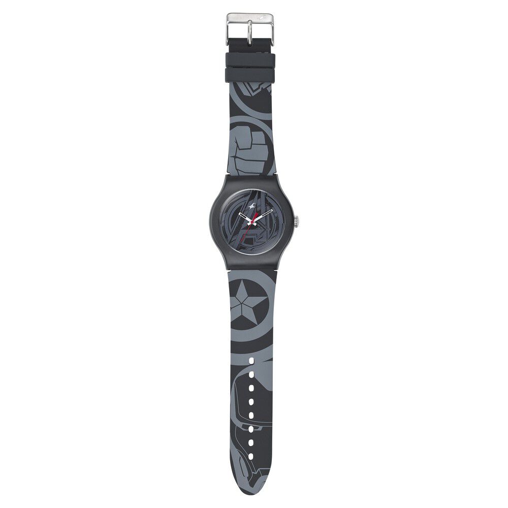 Fastrack Avengers End Game Quartz Analog Multicoloured Dial Silicone Strap Unisex Watch