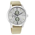 Sonata Quartz Multifunction Blue Dial Stainless Steel Strap Watch for Men