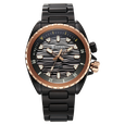 Titan Zero Hour Diver's 200m Analog with Blue Dial Silver Stainless Steel Strap Watch for Men