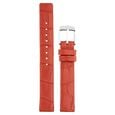 14 mm Red Genuine Leather Strap for Women - image number 0