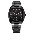 Fastrack Vyb Aviator Quartz Analog Black Dial Black Metal Strap Watch For Guys - image number 1