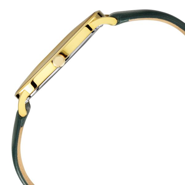 Titan Nebula Lustre 18k Gold Analog Leather Strap Watch for Men - image number 3