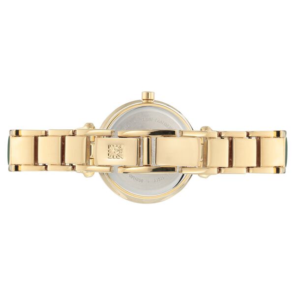 Anne Klein Quartz Analog Green Dial Metal Strap Watch for Women - image number 2