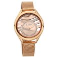 Titan Animalia Quartz Analog Dial Brown Stainless Steel Strap Watch For Women