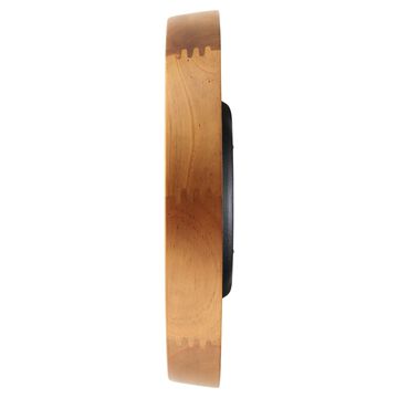 Titan Wooden Clock with Wood & Stone Textures 30 x 30 cm (Medium Size)