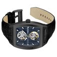 Kenneth Cole Automatic Black Leather Strap Watch For Men - image number 2