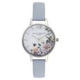 Olivia Burton Quartz Analog White Dial Leather Strap Watch for Women - image number 0