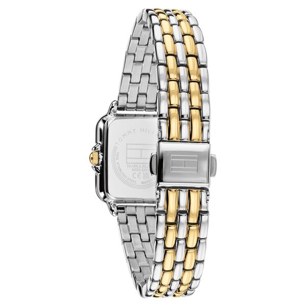 Tommy Hilfiger Quartz Analog Silver Dial Two Toned Stainless Steel Strap Watch For Women - image number 2