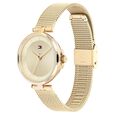 Tommy Hilfiger Quartz Analog Beige Dial Stainless Steel Strap Watch for Women - image number 1