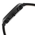 Fastrack Kronos Guys Chronograph Watch With Date Black Dial & Black Leather Strap - image number 4