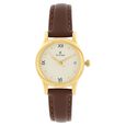 Titan Quartz Analog with Date Champagne Dial Watch for Women - image number 0