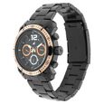 Fastrack All Nighters Quartz Analog Black Dial Stainless Steel Strap Watch for Guys - image number 2