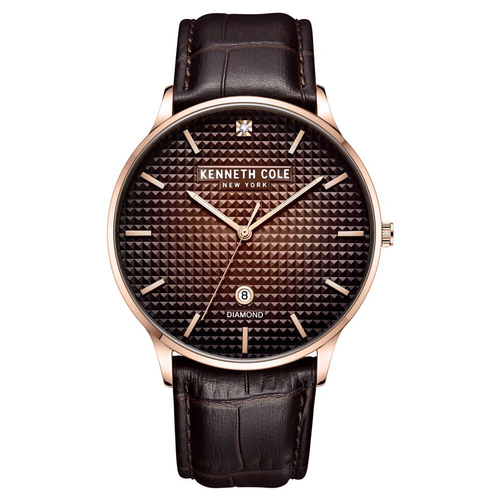 Kenneth cole leather watch shop