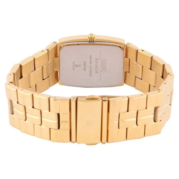 Titan Quartz Analog Champagne Dial Watch for Men - image number 2