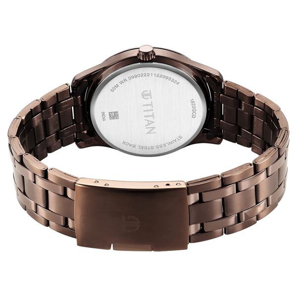 Titan Karishma Black Dial Watch for Men - image number 5