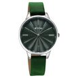 Titan Neo Quartz Analog Green Dial Leather Strap Watch For Women - image number 1