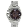 Titan Quartz Analog with Date Brown Dial Stainless Steel Strap Watch for Men