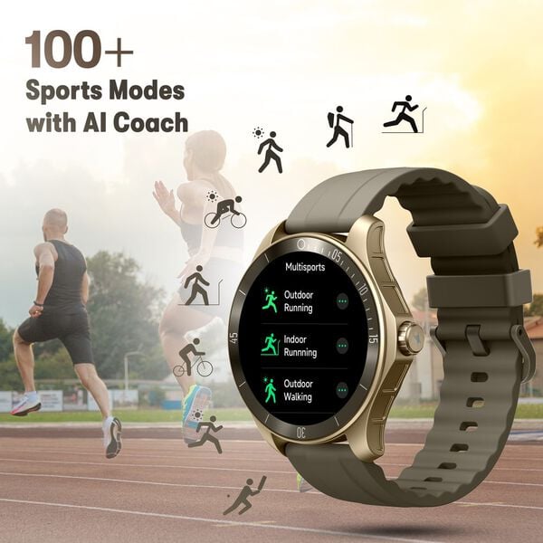 Fastrack Rogue with 3.5 CM UltraVU HD Display Sporty Smartwatch Functional Crown with AI Coach and Auto Multisport Recognition - image number 5