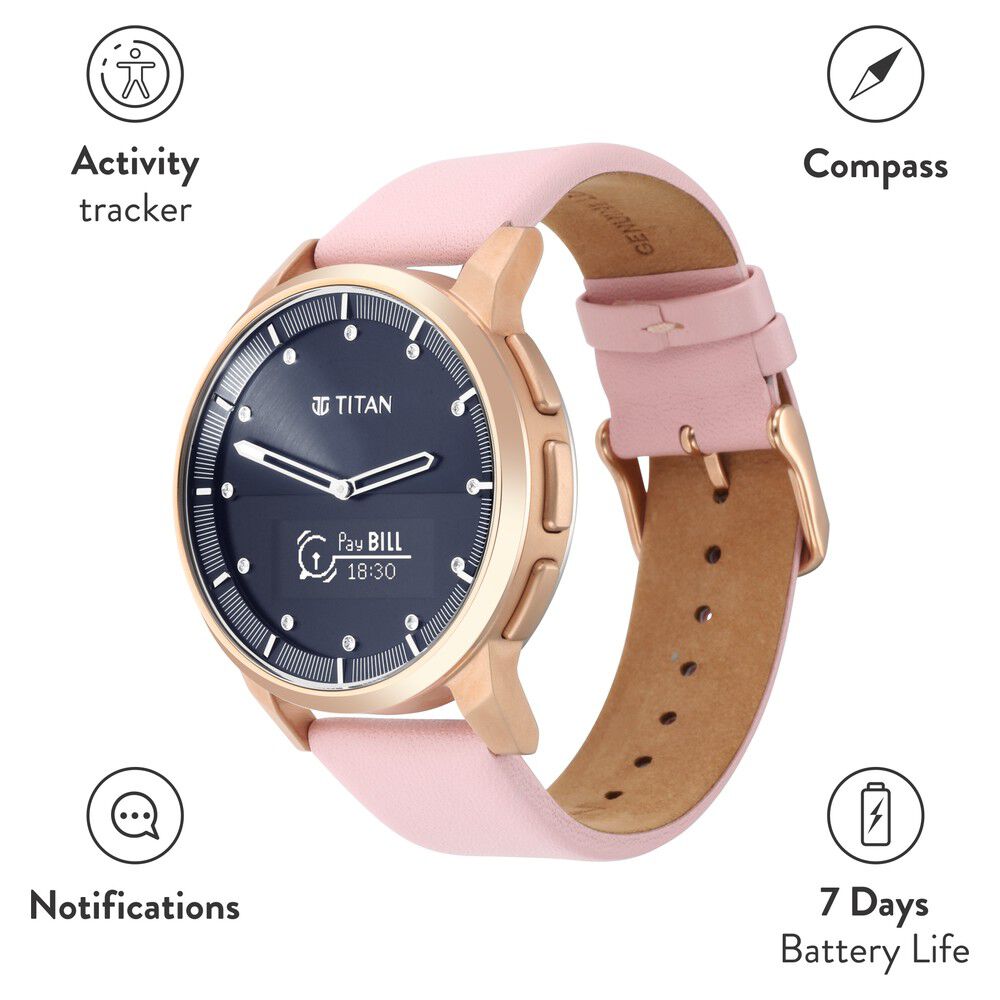 Titan hybrid shop watch
