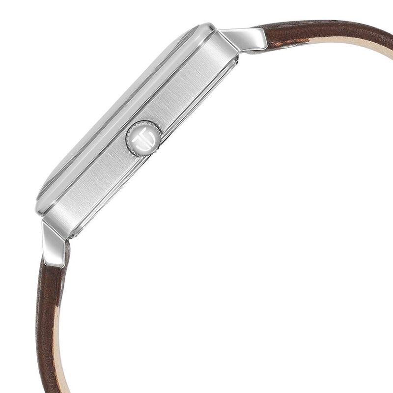 Titan Avant Garde Quartz Multifunction Silver Dial Leather Strap watch for Men - image number 4