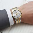 Titan Karishma Festive Analog with Silver Dial Dual Tone Stainless Steel Strap Watch for Men - image number 7