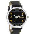 Fastrack Bold Quartz Analog Black Dial Leather Strap Watch for Guys - image number 1