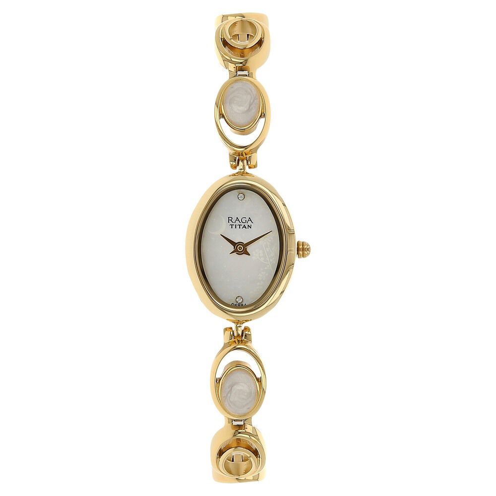Buy Online Titan Raga Moonlight Mother of Pearl Dial Women Watch