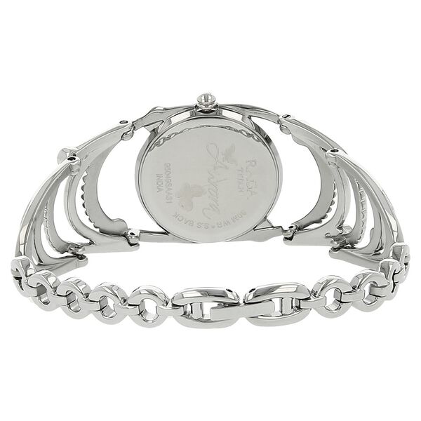 Titan Raga Aurora Grey Dial Women Watch With Metal Strap - image number 3
