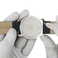 20 mm Blue Genuine Leather Strap for Men - image number 6