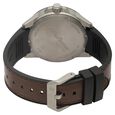 Titan Quartz Multifunction Blue Dial Silicone & Leather Strap Watch for Men - image number 4