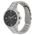Tommy Hilfiger Quartz Multifunction Black Dial Metal Strap Watch for Men - image number 1
