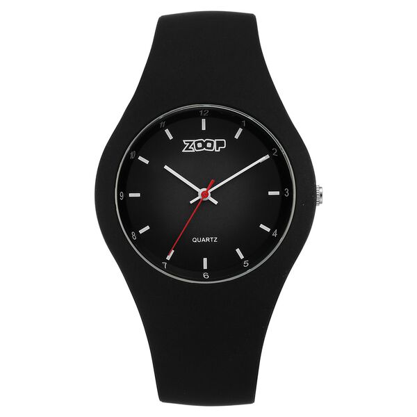 Zoop By Titan Pop Integrated Quartz Analog Black Dial Silicone Strap Watch for Kids - image number 0