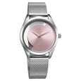 Fastrack Vyb Runway Quartz Analog Silver Dial Stainless Steel Strap Watch For Girls - image number 2