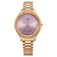 Fastrack Stunners Quartz Analog Brown Dial Brown Metal Strap Watch For Girls