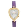 Sonata Quartz Analog Pink Dial Leather Strap Watch for Women