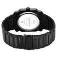 Vyb Challenger By Fastrack Quartz Analog Black Dial Black Stainless Steel Strap Watch For Guys - image number 5