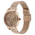 Titan Quartz Multifunction Rose Gold Dial Stainless Steel Strap Watch for Women - image number 1