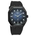 Vyb Rebel By Fastrack Quartz Analog Multicoloured Dial Black Silicone Strap Watch For Guys - image number 2