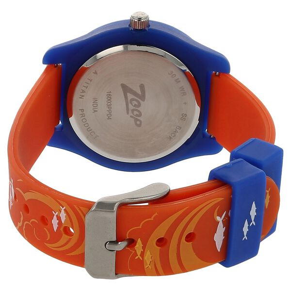 Zoop By Titan Quartz Analog Blue Dial PU Strap Watch for Kids - image number 3