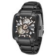 Kenneth Cole Automatic Black Dial Black Stainless Steel Strap Watch For Men - image number 1
